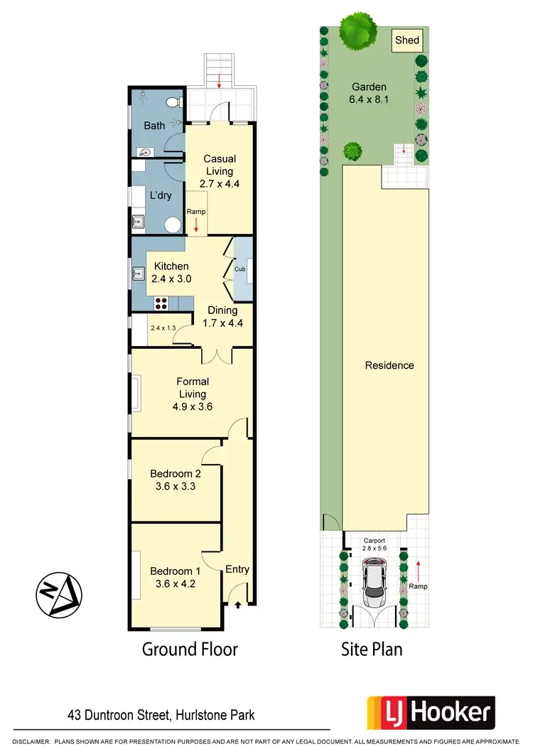 Floorplan of Homely house listing, 43 Duntroon Street, Hurlstone Park NSW 2193