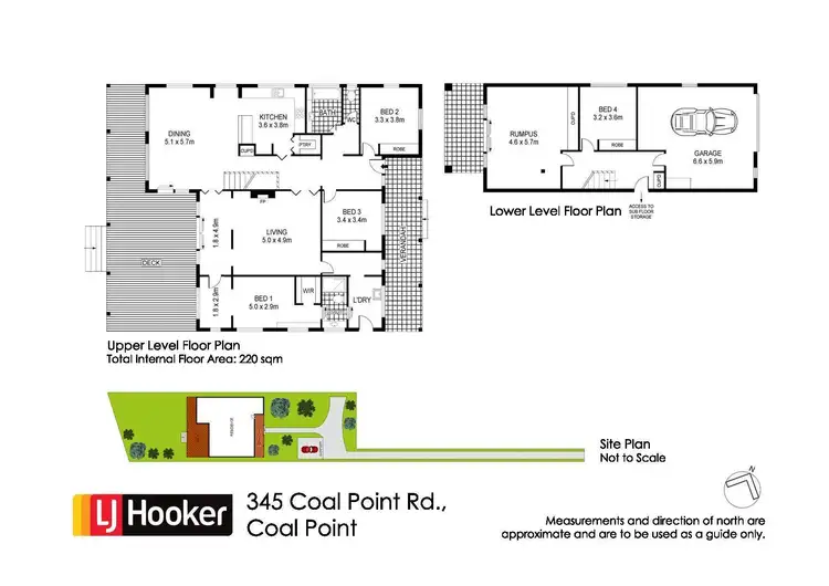 Floorplan of Homely house listing, 345 Coal Point Road, Coal Point NSW 2283