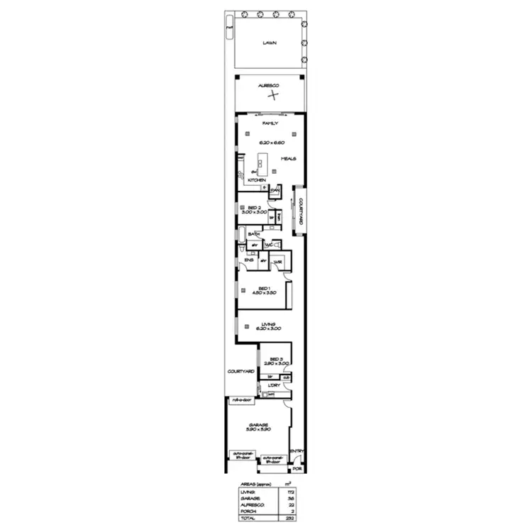 Floorplan of Homely house listing, 36a Leslie Street East, Woodville Park SA 5011