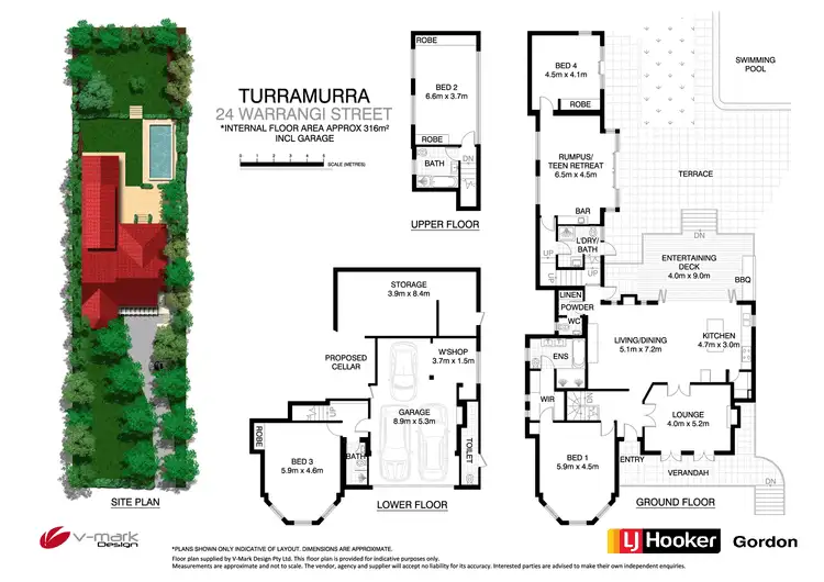 Floorplan of Homely house listing, 24 Warrangi Street, Turramurra NSW 2074