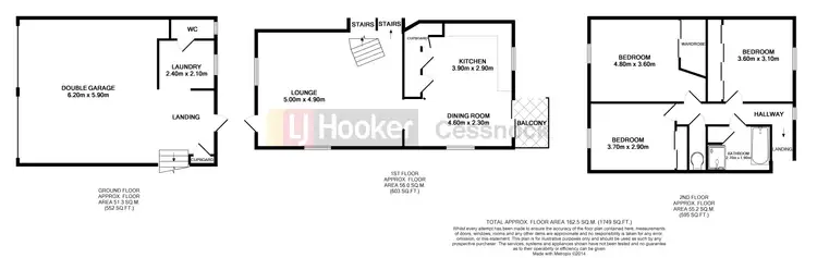 Floorplan of Homely semi-detached listing, 2/7 Ferguson Street, Cessnock NSW 2325