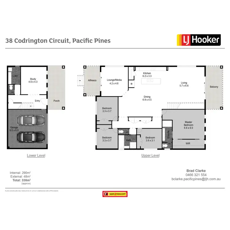 Floorplan of Homely house listing, 38 Codrington Circuit, Pacific Pines QLD 4211