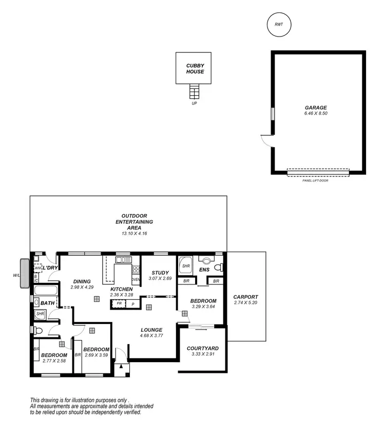 Floorplan of Homely house listing, 122 Elizabeth Street, Banksia Park SA 5091