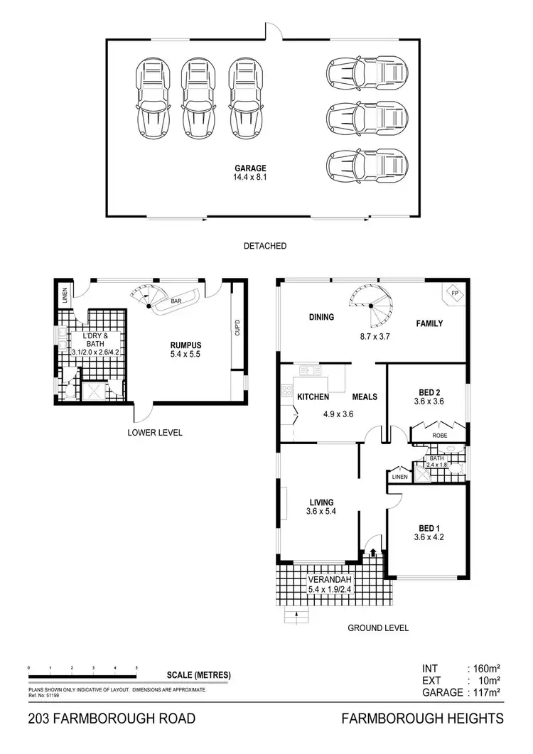 Floorplan of Homely house listing, 203 Farmborough Road, Farmborough Heights NSW 2526