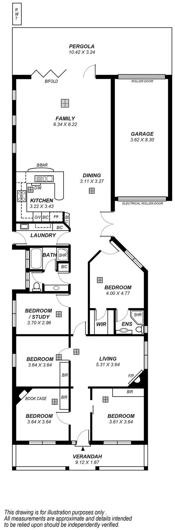 Floorplan of Homely house listing, 14 Howard Terrace, Hazelwood Park SA 5066