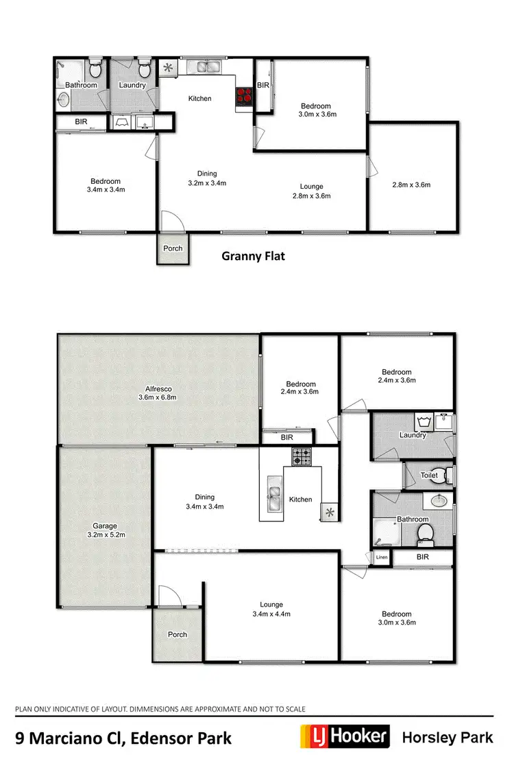 Floorplan of Homely house listing, 9 Marciano Close, Edensor Park NSW 2176