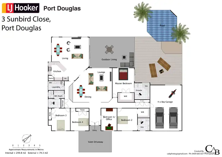 Floorplan of Homely house listing, 3 Sunbird Close, Port Douglas QLD 4877