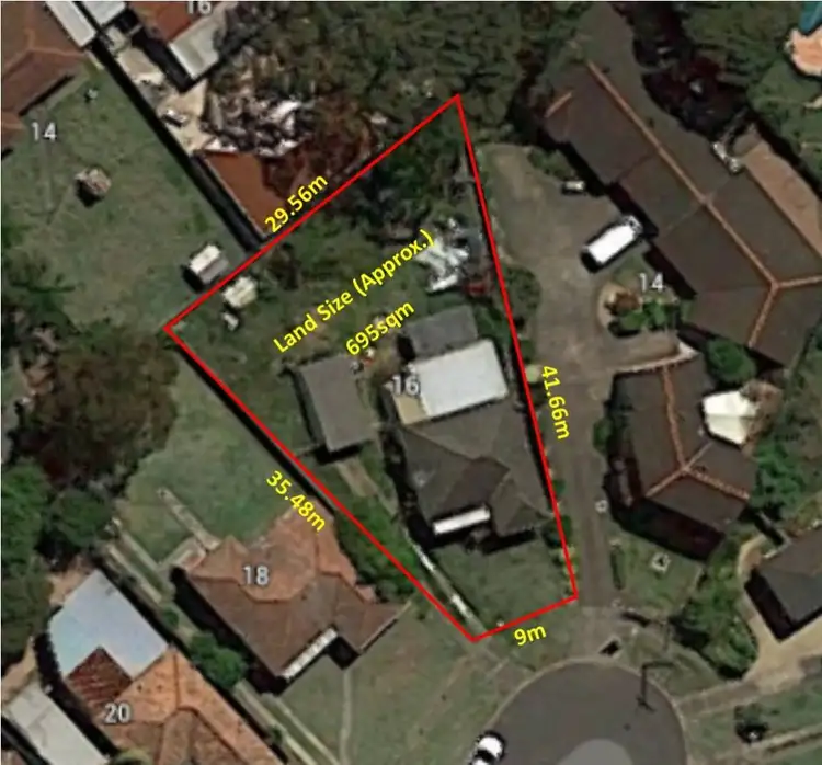 Floorplan of Homely house listing, 16 Treatt Avenue, Padstow NSW 2211
