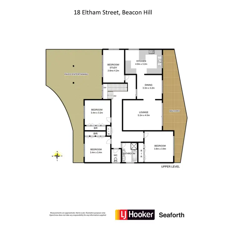 Floorplan of Homely house listing, 18 Eltham Street, Beacon Hill NSW 2100