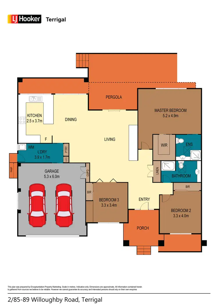 Floorplan of Homely villa listing, 2/85-89 Willoughby Road, Terrigal NSW 2260