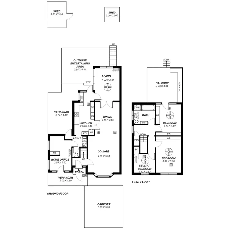 Floorplan of Homely house listing, 11 Rodger Avenue, Leabrook SA 5068