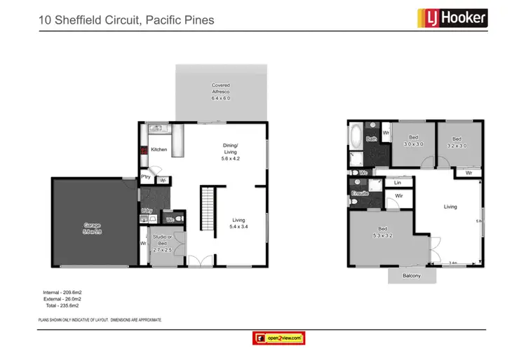 Floorplan of Homely house listing, 10 Sheffield Circuit, Pacific Pines QLD 4211