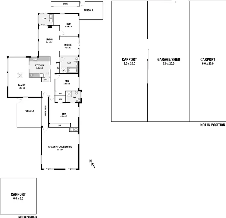 Floorplan of Homely house listing, 26 Glengrove Road, Clayton SA 5255
