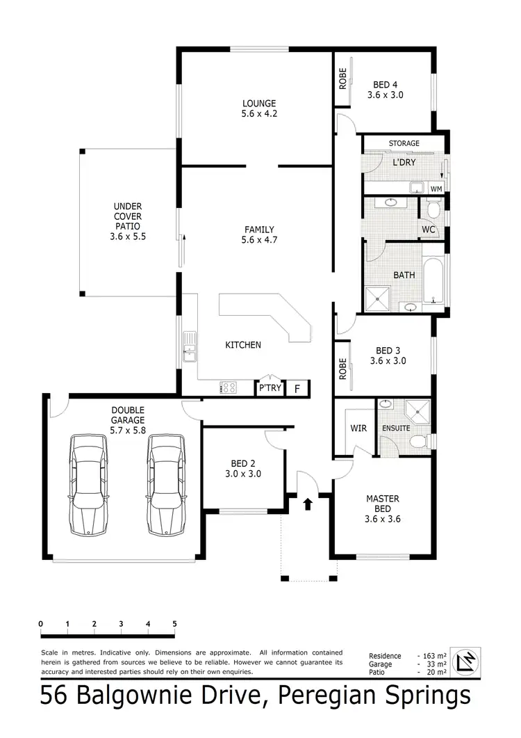 Floorplan of Homely house listing, 56 Balgownie Drive, Peregian Springs QLD 4573