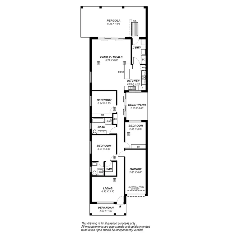 Floorplan of Homely house listing, 9 Thurles Street, St Marys SA 5042