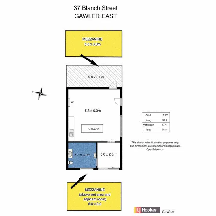 Floorplan of Homely land listing, 37A Blanch Street, Gawler East SA 5118