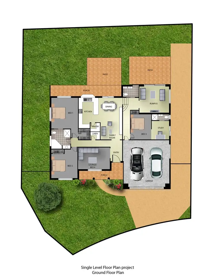 Floorplan of Homely house listing, 8 Grandis Place, Bateau Bay NSW 2261