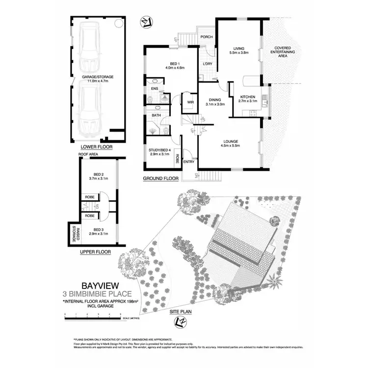 Floorplan of Homely house listing, 3 Bimbimbie Place, Bayview NSW 2104