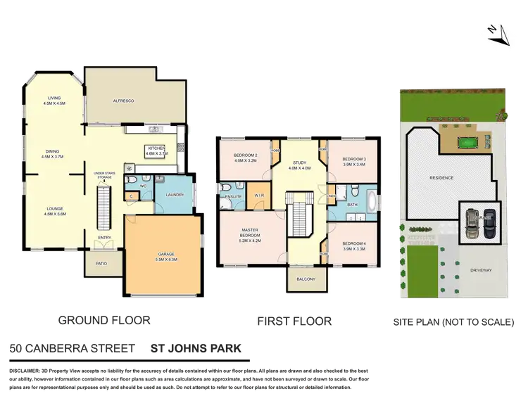 Floorplan of Homely house listing, 50 Canberra Street, St Johns Park NSW 2176
