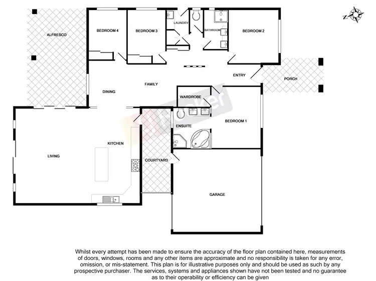Floorplan of Homely house listing, 9 Chelsea Street, Runcorn QLD 4113