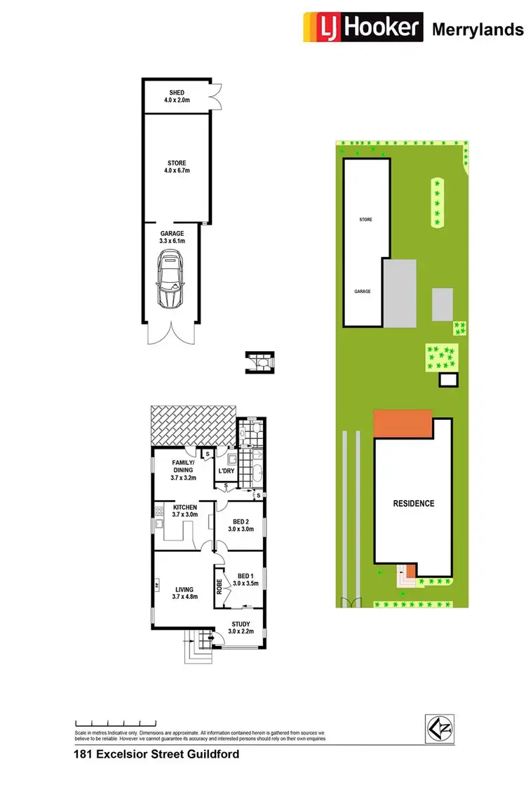 Floorplan of Homely house listing, 181 Excelsior St, Guildford NSW 2161