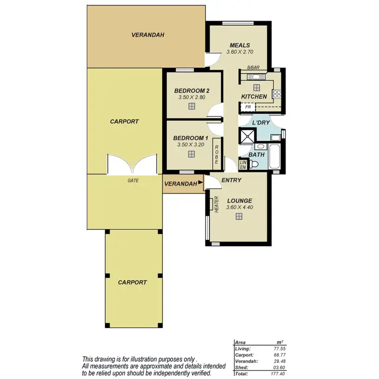 Floorplan of Homely house listing, 8 Talisker Court, Greenwith SA 5125