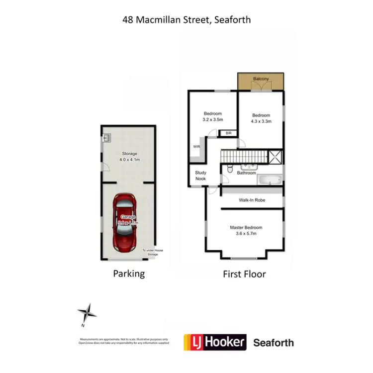 Floorplan of Homely house listing, 48 Macmillan Street, Seaforth NSW 2092