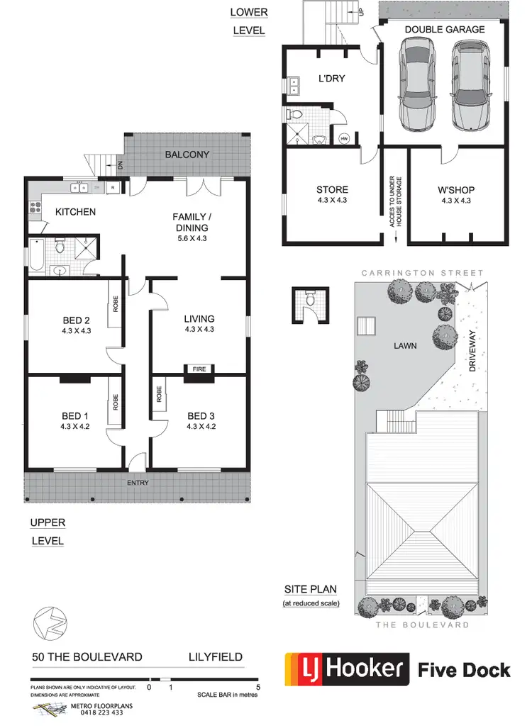 Floorplan of Homely house listing, 50 The Boulevarde, Lilyfield NSW 2040