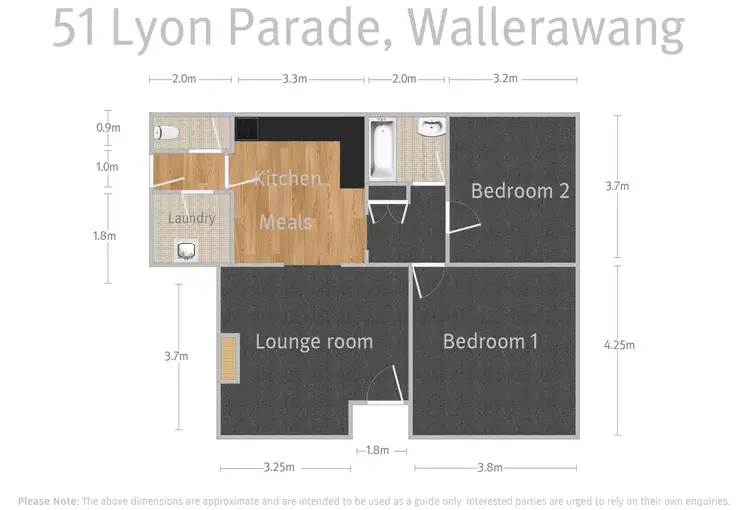 Floorplan of Homely house listing, 51 Lyon Parade, Wallerawang NSW 2845
