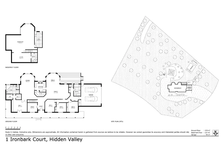 Floorplan of Homely house listing, 1 Ironbark Court, Hidden Valley VIC 3756