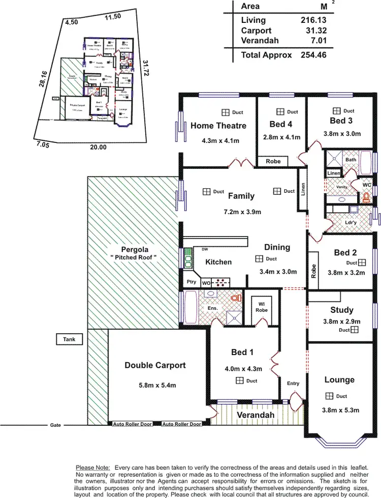 Floorplan of Homely house listing, 9 Dolphin Blvd, Aldinga Beach SA 5173