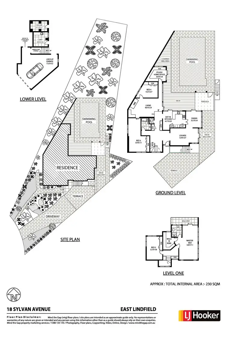 Floorplan of Homely house listing, 18 Sylvan Avenue, East Lindfield NSW 2070