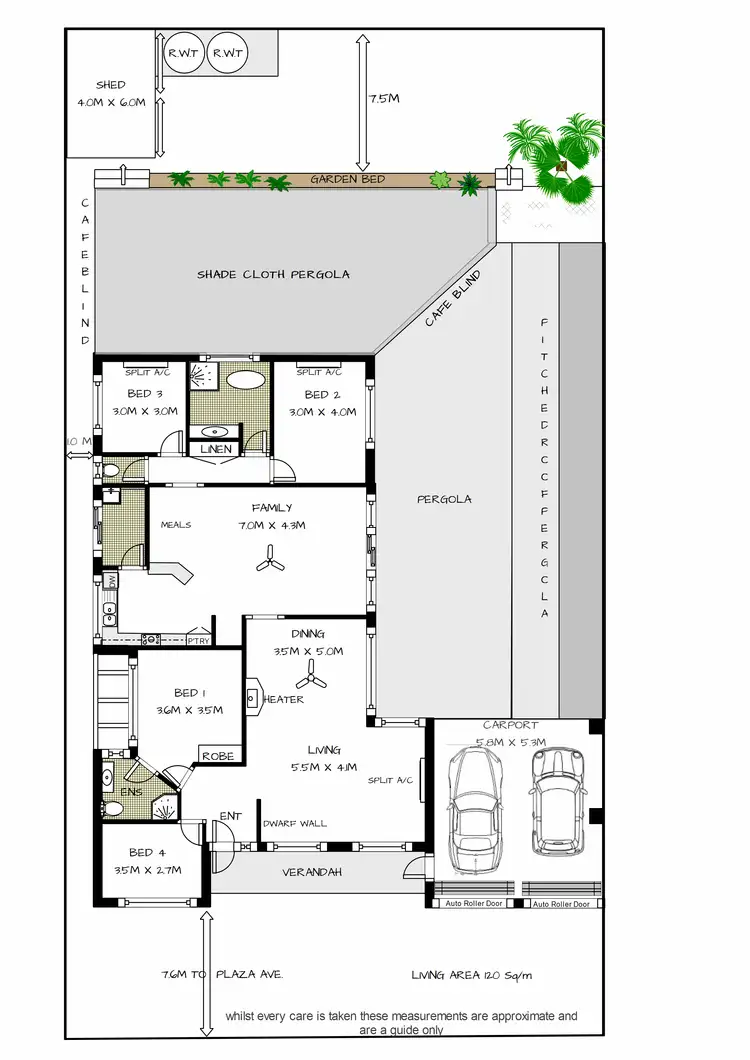 Floorplan of Homely house listing, 19 Plaza Avenue, Sellicks Beach SA 5174