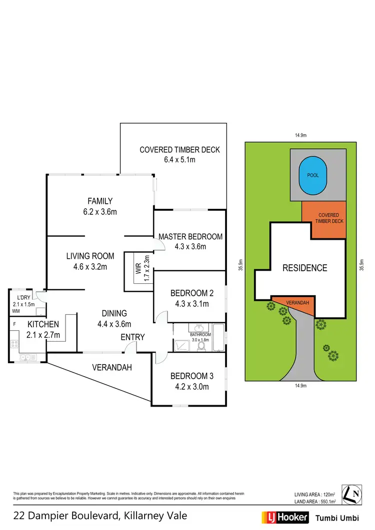 Floorplan of Homely house listing, 22 Dampier Boulevard, Killarney Vale NSW 2261