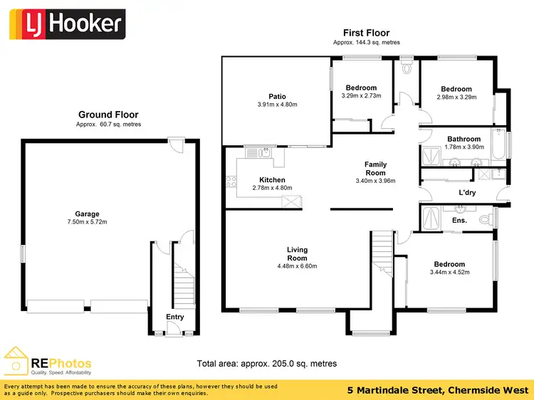 Floorplan of Homely house listing, 5 Martindale Street, Chermside West QLD 4032