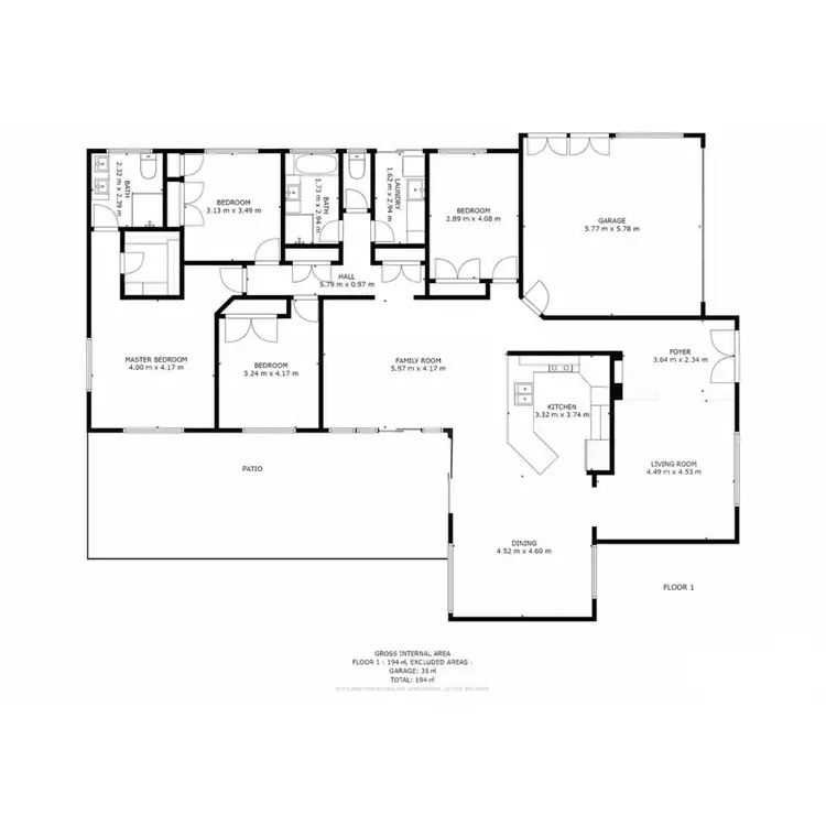 Floorplan of Homely house listing, 43 Seaholly Crescent, Victoria Point QLD 4165