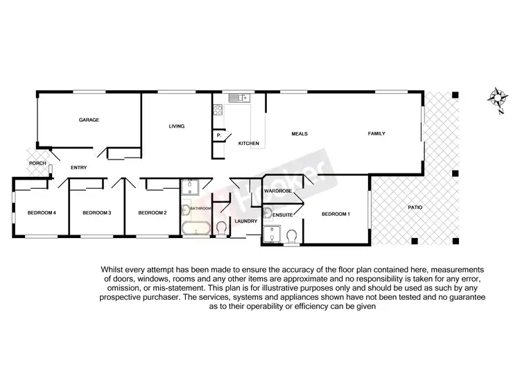 Floorplan of Homely house listing, 22A Hilas Circuit, Sunnybank Hills QLD 4109
