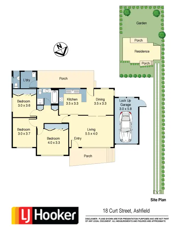 Floorplan of Homely house listing, 18 Curt Street, Ashfield NSW 2131