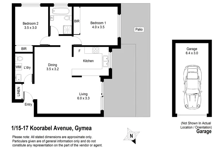 Floorplan of Homely unit listing, 1/15-17 Koorabel Avenue, Gymea NSW 2227