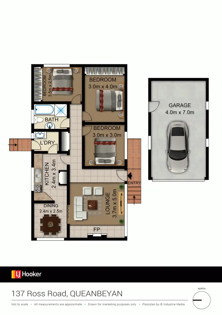 Floorplan of Homely house listing, 137 Ross Road, Queanbeyan NSW 2620