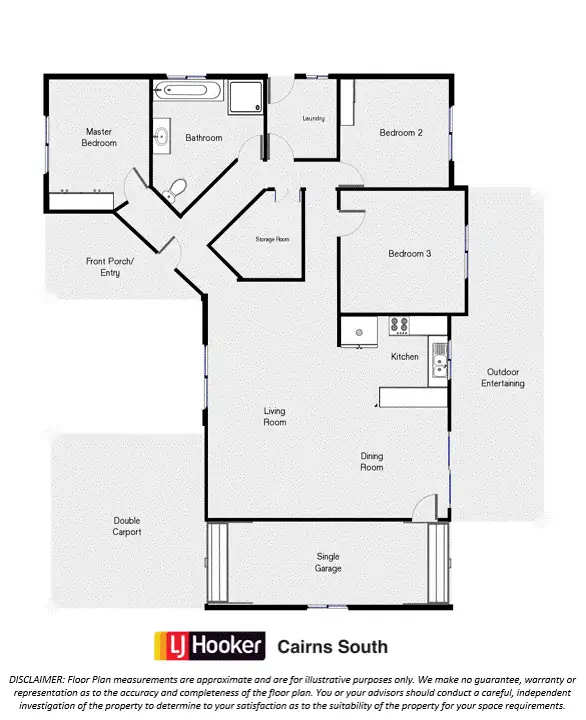 Floorplan of Homely house listing, 29 Diamond Street, Mount Sheridan QLD 4868