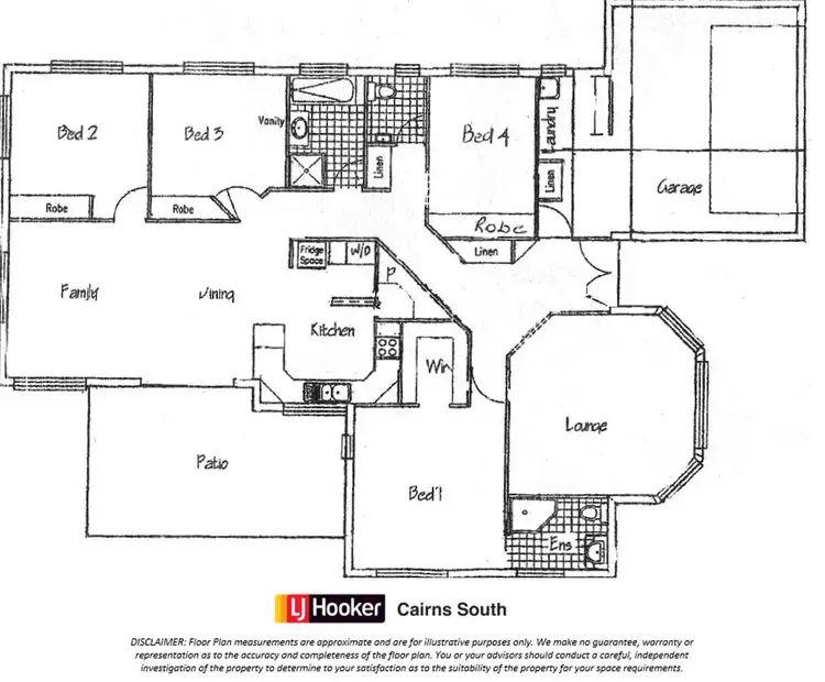 Floorplan of Homely house listing, 8 Kingsley Close, White Rock QLD 4868