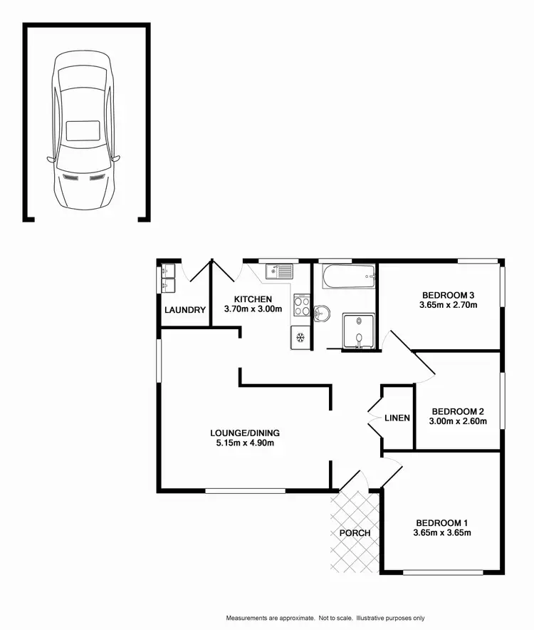 Floorplan of Homely house listing, 39 Harrington Street, Elderslie NSW 2570