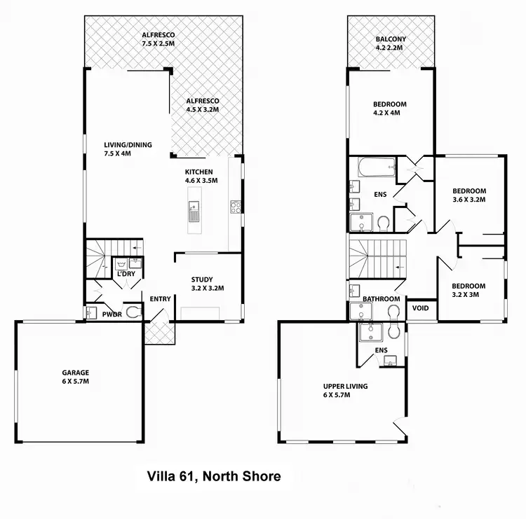 Floorplan of Homely house listing, 61/80 North Shore Road., Twin Waters QLD 4564