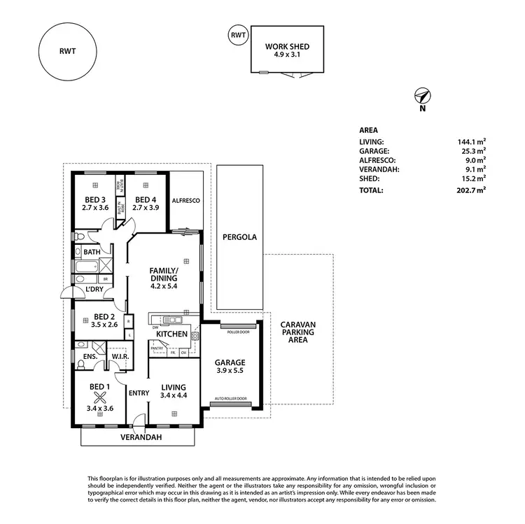 Floorplan of Homely house listing, 18 Bateman Street, Strathalbyn SA 5255