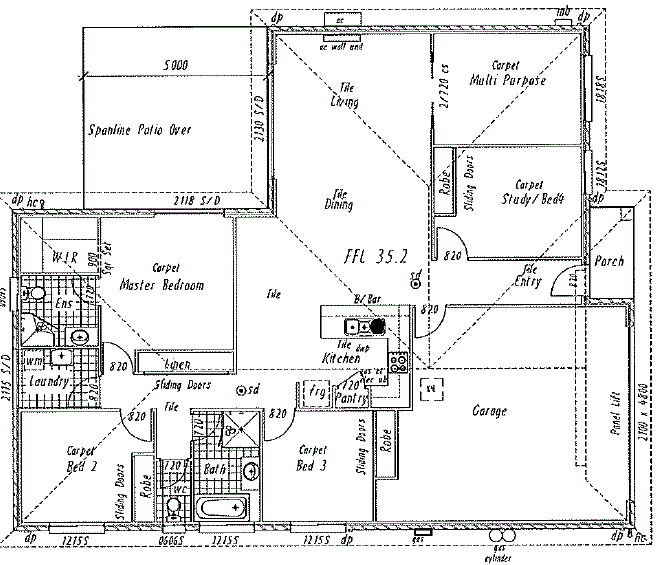 Floorplan of Homely house listing, 3 Zachary Court, Hillcrest QLD 4118