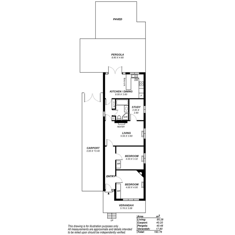 Floorplan of Homely house listing, 7 Battams Street, Stepney SA 5069