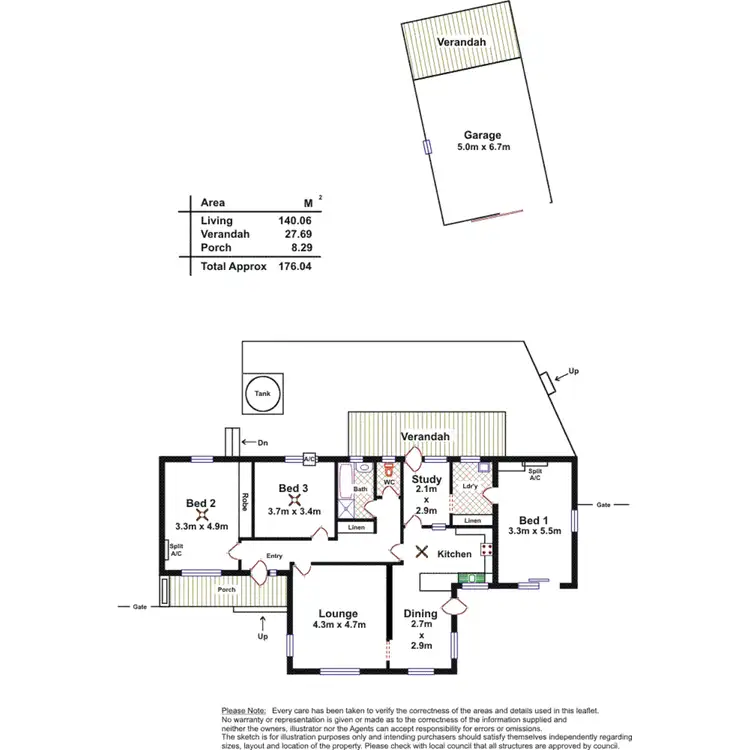 Floorplan of Homely house listing, 56 Calton Road, Gawler East SA 5118