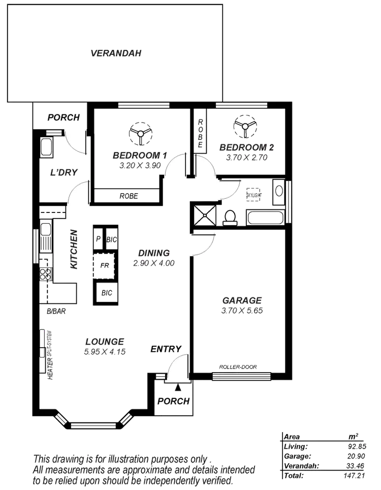 Floorplan of Homely house listing, 7/38 Crissoula Avenue, Hope Valley SA 5090