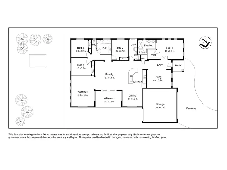 Floorplan of Homely house listing, 35 Menzies Avenue, Point Cook VIC 3030